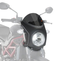 puig nose fairing carbon look housing with screen suzuki sv650n 2016
