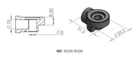puig perch mirror adapter bmw r ninet racer 2017 2020