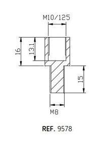 puig perch mirror adapter ducati