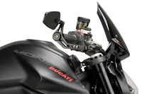 puig pro brake lever protector with mirror