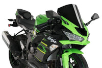 puig r racer windscreen kawasaki zx6r zx636 2019 2023
