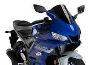 puig r racer windscreen yamaha r3 2019 2023