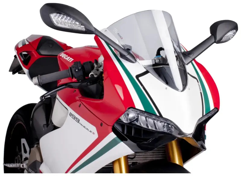 puig r racer windscreen ducati 899 1199 panigale 2012 2015