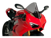 puig r racer windscreen ducati panigale v2 v4 s 2018 2021