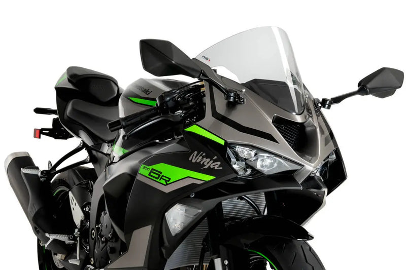 puig r racer windscreen kawasaki ninja zx 6r 2024