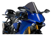 puig r racer windscreen yamaha r1 2015 2019