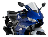 puig r racer windscreen yamaha r3 2019 2023