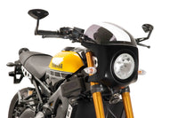puig retro semi carbon look housing with screen royal enfield interceptor 650 2018