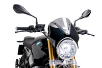 puig retrovision nose fairing carbon look housing with screen bmw r nine t 2014 2020