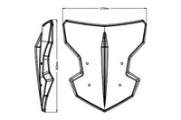 puig flanker screen yamaha mt 09 2013 2016 mt 07 2017