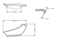 puig downforce spoilers kawasaki ninja 650 2017 2019