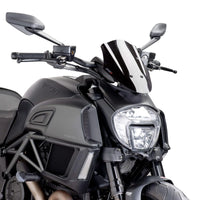 puig naked new generation windscreen ducati diavel 2014 2016