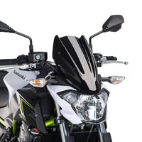puig naked new generation windscreen kawasaki z650 2017 2019