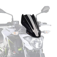 puig naked new generation windscreen kawasaki z650 2017 2019