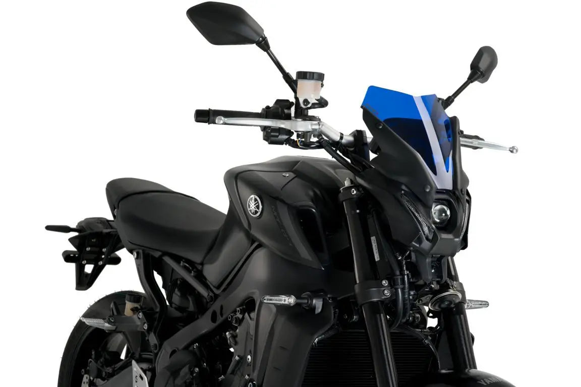 Puig スクリーン MT-09 2代目モデル対応 Puig Sport Screen Yamaha MT-09 / SP 2021-2023 – Moto Machines