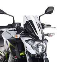 puig naked new generation windscreen kawasaki z650 2017 2019