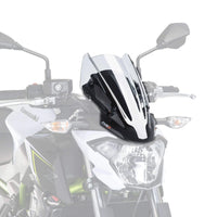 puig naked new generation windscreen kawasaki z650 2017 2019