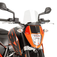 puig naked new generation windscreen ktm 690 duke 2012 2018