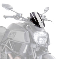 puig naked new generation windscreen ducati diavel 2014 2016