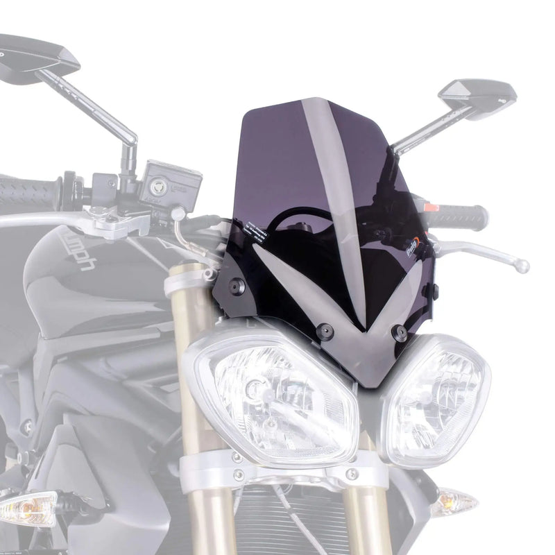 puig sport screen triumph speed triple 675 1050 r 2011 2016