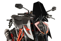 puig naked new generation windscreen ktm 1290 super duke r 2017 2019