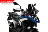 puig sport windscreen bmw r1300gs with acc radar 2023