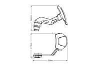 puig spray guard bmw f750gs f850gs adventure 2018