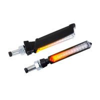 puig thin sequential indicators orange led matte black facia