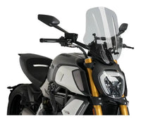 puig touring naked new generation windscreen ducati diavel 1260 s 2019 2023