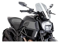 puig touring naked new generation windscreen ducati diavel 2011 2013