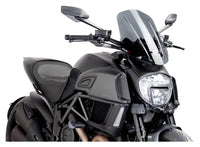 puig touring naked new generation windscreen ducati diavel 2014 2018