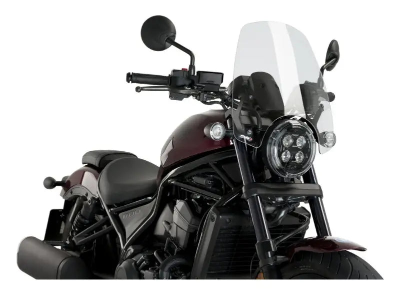 puig touring naked new generation windscreen honda rebel 1100 2021 2023