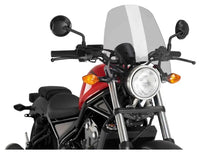puig touring naked new generation windscreen honda rebel 300 500 2017 2021
