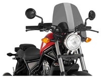 puig touring naked new generation windscreen honda rebel 300 500 2017 2021