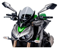puig touring naked new generation windscreen kawasaki z1000 2014 2016