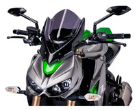 puig touring naked new generation windscreen kawasaki z1000 2014 2016