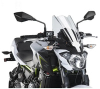 puig touring naked new generation windscreen kawasaki z650 2017 2019