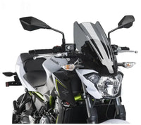 puig touring naked new generation windscreen kawasaki z650 2017 2019