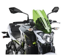 puig touring naked new generation windscreen kawasaki z650 2017 2019