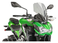 puig touring naked new generation windscreen kawasaki z900 2017 2019