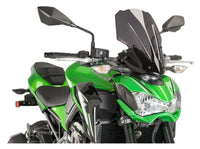 puig touring naked new generation windscreen kawasaki z900 2017 2019
