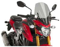 puig touring naked new generation windscreen suzuki gsxs 750 2017 2022