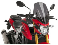 puig touring naked new generation windscreen suzuki gsxs 750 2017 2022
