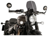 puig touring naked new generation windscreen triumph bobber 2017 2023