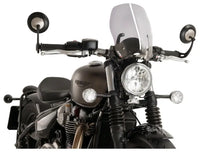puig touring naked new generation windscreen triumph bobber 2017 2023