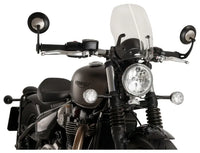 puig touring naked new generation windscreen triumph bobber 2017 2023