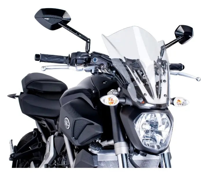 puig touring naked new generation windscreen yamaha fz 07 2015 2017