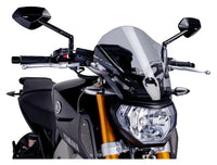 puig touring naked new generation windscreen yamaha fz 09 2014 2016