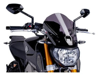 puig touring naked new generation windscreen yamaha fz 09 2014 2016