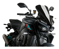 puig touring naked new generation windscreen yamaha mt 10 sp 2022 2023